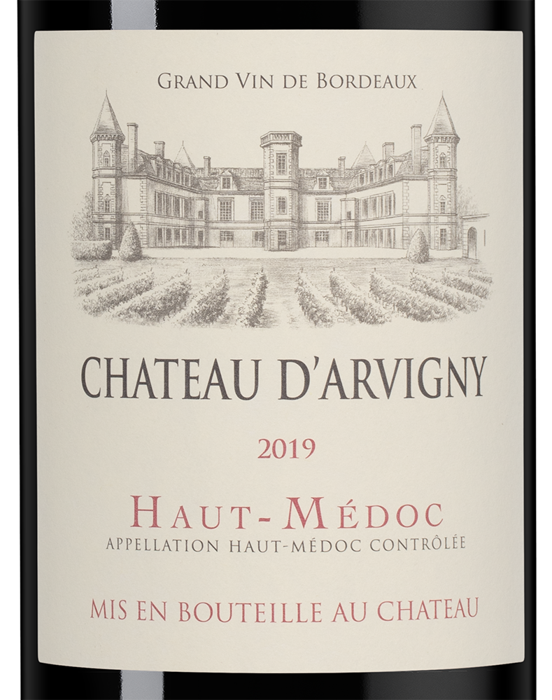 Вино Chateau d'Arvigny (Haut-Medoc), Chateau Beaumont, 2019, (135737), Франция, Бордо, красное, сухое, 0.75 л, Шато д'Арвиньи, цена 4490 рублей