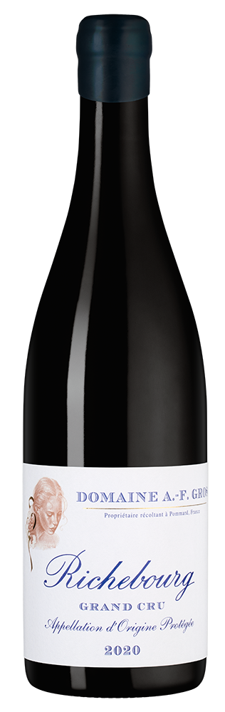 Вино Richebourg Grand Cru, Domaine Anne-Francoise Gros, 2020, (154059), Франция, Бургундия, красное, сухое, 0.75 л, Ришбур Гран Крю, цена 289990 рублей
