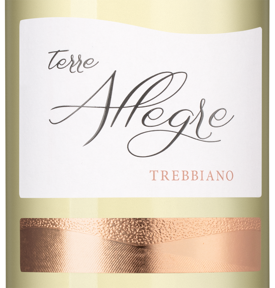 Вино Terre Allegre Trebbiano, Cielo, (158244), Италия, Венето, белое, полусладкое, 0.75 л, Терре Аллегре Треббьяно, цена 1590 рублей