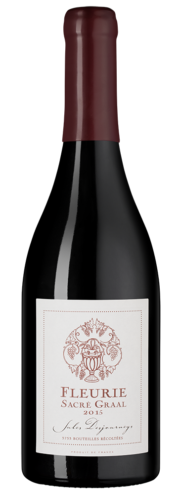Вино Fleurie Sacre Graal Rouge, Domaine Jules Desjourneys, 2015, (148139), Франция, Бургундия, красное, сухое, 0.75 л, Флёри Сакре Грааль, цена 24990 рублей