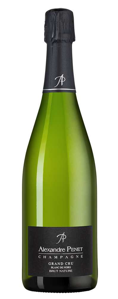 Шампанское Grand Cru Blanc de Noirs Nature, Maison Alexandre Penet, (144622), Франция, Шампань, белое, экстра брют, 0.75 л, Гран Крю Блан де Нуар Брют Натюр, цена 16490 рублей