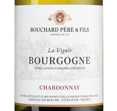 Вино Bourgogne Chardonnay La Vignee, (97625), белое сухое, 2014 г., 0.75 л, Бургонь Шардоне Ла Винье цена 5790 рублей