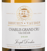 Белое бургундское вино Chablis Grand Cru Vaudesir