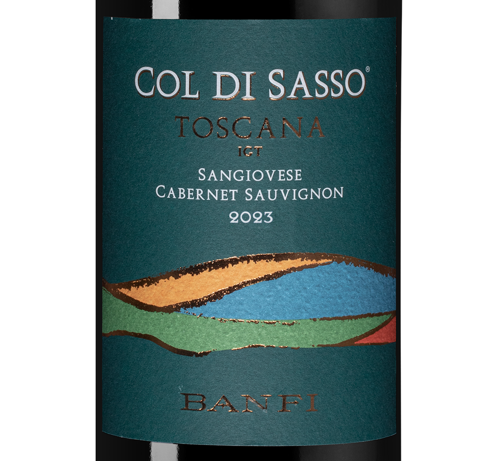 Вино Col di Sasso, Banfi, 2023, (153261), Италия, Тоскана, красное, полусухое, 0.75 л, Коль ди Сассо, цена 1868 рублей