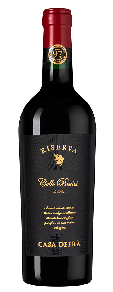 Вино Casa Defra Colli Berici Riserva, 2021, (154835), Италия, Венето, красное, полусухое, 0.75 л, Каза Дефра Колли Беричи Ризерва, цена 2390 рублей