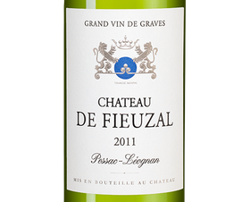 Вино Chateau de Fieuzal Blanc, (119991), белое сухое, 2011 г., 0.75 л, Шато де Фьёзаль Блан цена 14490 рублей