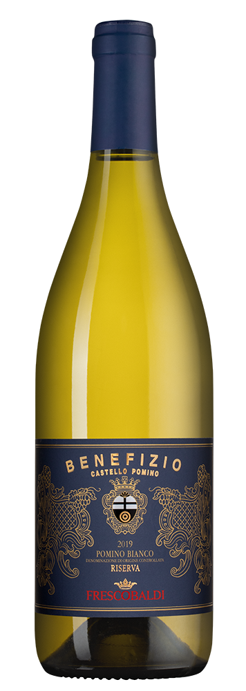 Вино Benefizio Riserva, Frescobaldi, 2019, (129553), Италия, Тоскана, белое, сухое, 0.75 л, Бенефицио Ризерва, цена 6993 рублей