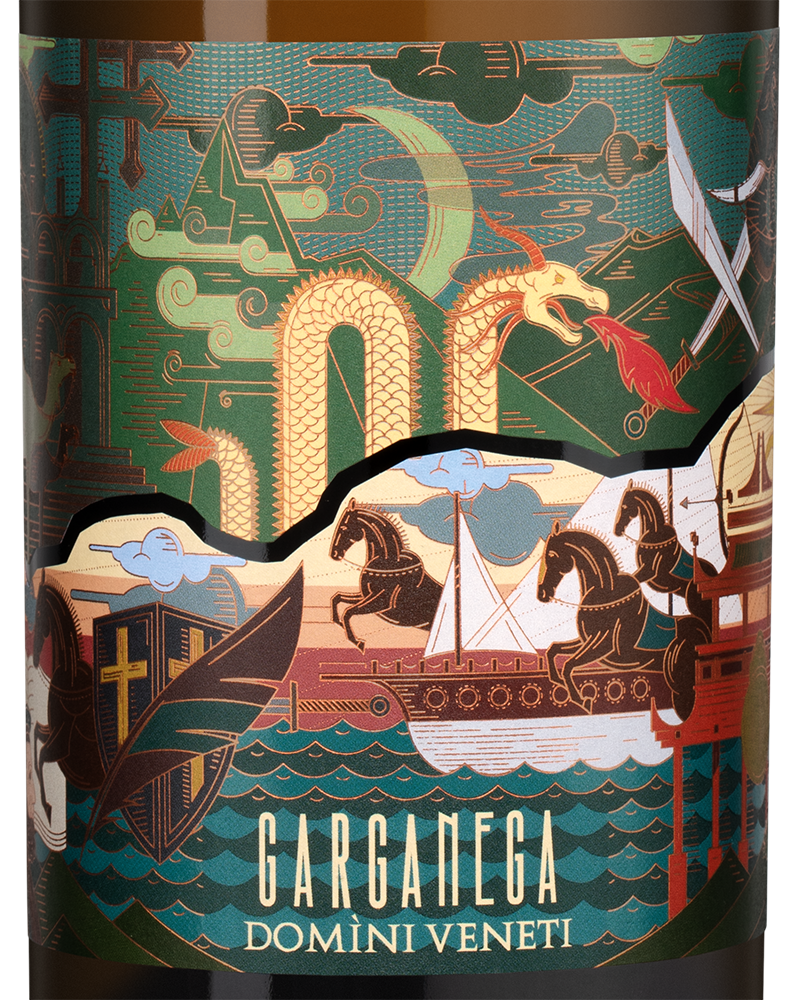 Вино Garganega, Domini Veneti, 2024, (154605), Италия, Венето, белое, полусухое, 0.75 л, Гарганега, цена 2990 рублей