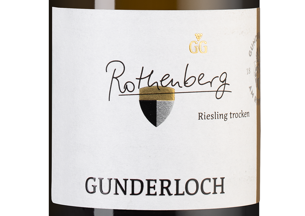Вино Riesling Nackenheim Rothenberg, Gunderloch, 2023, (155455), Германия, Рейнгессен, белое, сухое, 0.75 л, Рислинг Накенхайм Ротенберг, цена 16990 рублей