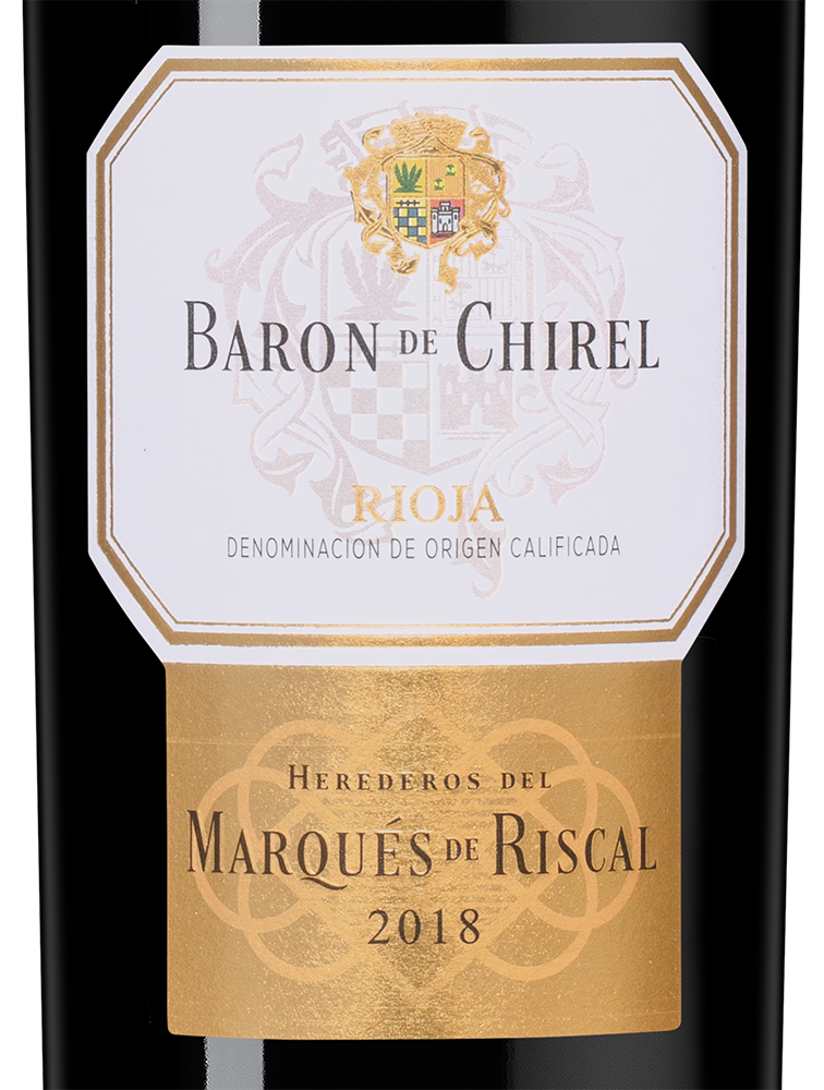 Вино Baron de Chirel Reserva в подарочной упаковке, Marques de Riscal, 2018, (144666), Испания, Риоха, красное, сухое, 0.75 л, Риоха Барон де Чирель Ресерва, цена 31490 рублей
