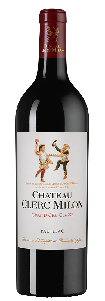 Вино Chateau Clerc Milon (Pauillac), 2018, (151229), Франция, Бордо, красное, сухое, 0.75 л, Шато Клер Милон, цена 29990 рублей