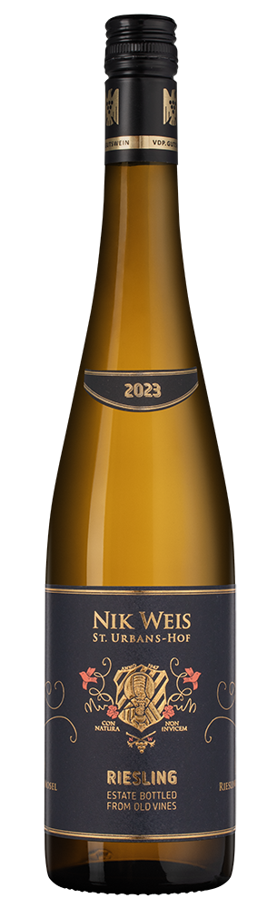 Вино Riesling Old Vines Mosel, Nik Weis St. Urbans-Hof, 2023, (154882), Германия, Мозель, белое, полусладкое, 0.75 л, Рислинг Олд Вайнс Мозель, цена 2993 рублей