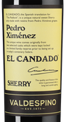 Испанские вина Pedro Ximenez El Candado