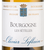 Белое бургундское вино Bourgogne Les Setilles
