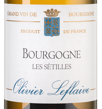 Вино Bourgogne Les Setilles, (133698), белое сухое, 2020 г., 0.75 л, Бургонь Ле Сетий цена 9990 рублей