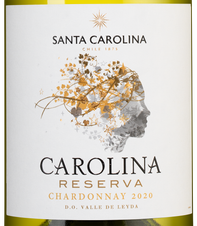 Вино Carolina Reserva Chardonnay, (126748), белое сухое, 2020 г., 0.75 л, Каролина Ресерва Шардоне цена 1490 рублей