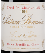 Вино 1998 года урожая Chateau Branaire-Ducru