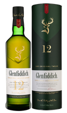 Виски Glenfiddich 12 years old в подарочной упаковке, (145957), gift box в подарочной упаковке, Односолодовый 12 лет, Шотландия, 0.7 л, Гленфиддик 12 лет цена 8890 рублей