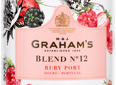 Вино с шелковистым вкусом Graham`s Blend Nо 12 Ruby Port