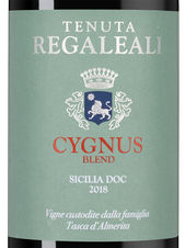 Вино Tenuta Regaleali Cygnus, (142067), красное сухое, 2018 г., 0.75 л, Тенута Регалеали Чинюс цена 4490 рублей