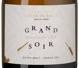 Шампанское Champagne Grand Soir, (141209), белое экстра брют, 2012 г., 0.75 л, Гран Суар цена 19490 рублей