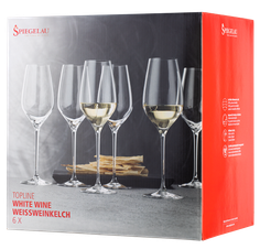 для белого вина Набор из 6-ти бокалов Spiegelau Top line для белого вина, (125358), Германия, 0.5 л, Набор бокалов для белого вина 