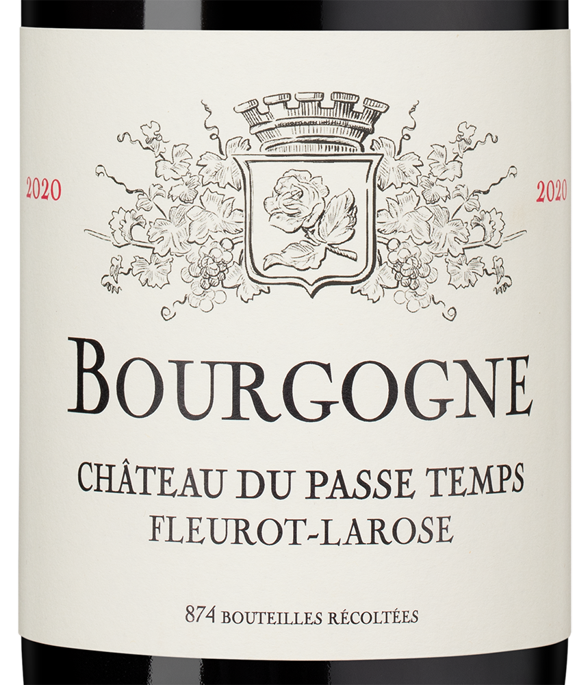 Вино Bourgogne Rouge, Domaine Fleurot–Larose, 2020, (148156), Франция, Бургундия, красное, сухое, 0.75 л, Бургонь, цена 9490 рублей