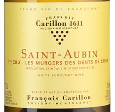 Вино Saint-Aubin Premier Cru Les Murgers des Dents de Chien, (128863), белое сухое, 2018 г., 0.75 л, Сент-Обен Премье Крю Ле Мюрже де Ден де Шьен цена 16490 рублей