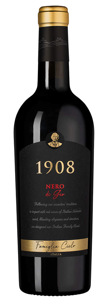 Вино Nero di Gio, Cielo, 2022, (160240), Италия, красное, полусухое, 0.75 л, Неро ди Джо, цена 3990 рублей
