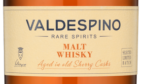 Виски с выдержкой в бочках из под хереса Valdespino Malt Whisky в подарочной упаковке