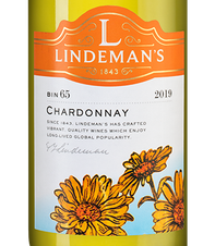Вино Bin 65 Chardonnay, (122276), белое полусухое, 2019 г., 0.75 л, Бин 65 Шардоне цена 1490 рублей