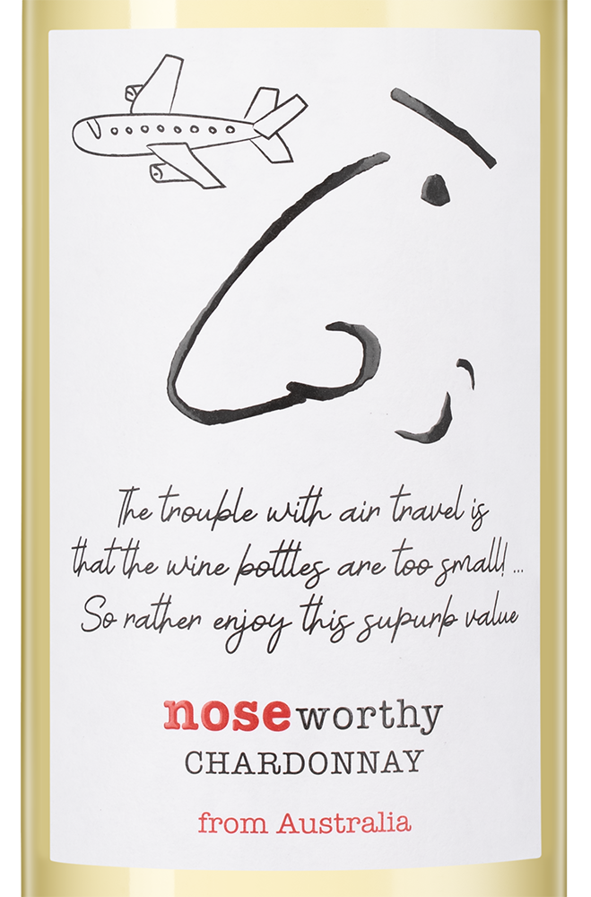 Вино Noseworthy Chardonnay, Austwine Exports, 2021, (138894), Австралия, Юго-Восточная Австралия, белое, полусухое, 0.75 л, Ноузворси Шардоне, цена 1418 рублей