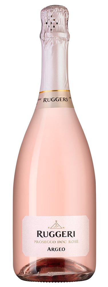 Игристое вино Prosecco Argeo Rose Brut Millesimato, Ruggeri, 2022, (144940), Италия, Венето, розовое, брют, 0.75 л, Просекко Арджео Розе Брют Миллезимато, цена 2990 рублей