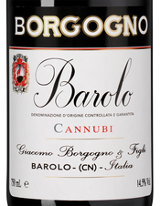 Вино Barolo Cannubi, (143885), красное сухое, 2018 г., 0.75 л, Бароло Каннуби цена 37490 рублей