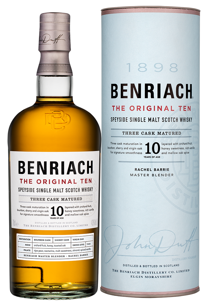 Виски Benriach The Original Ten в подарочной упаковке, (159084), Соединенное Королевство, Спейсайд, 0.7 л, Бенриах Зе Ориджинал Тэн, цена 6590 рублей