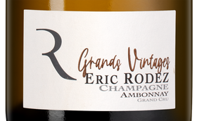 Белое игристое вино и шампанское Cuvee des Grands Vintages Ambonnay Grand Cru Brut