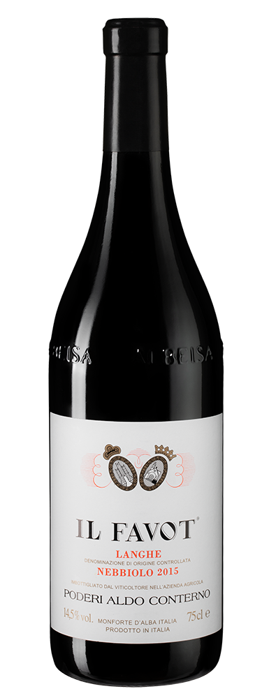 Вино Langhe Nebbiolo Il Favot, Aldo Conterno, 2015, (112446), Италия, Пьемонт, красное, сухое, 0.75 л, Ланге Неббиоло иль Фавот, цена 15990 рублей