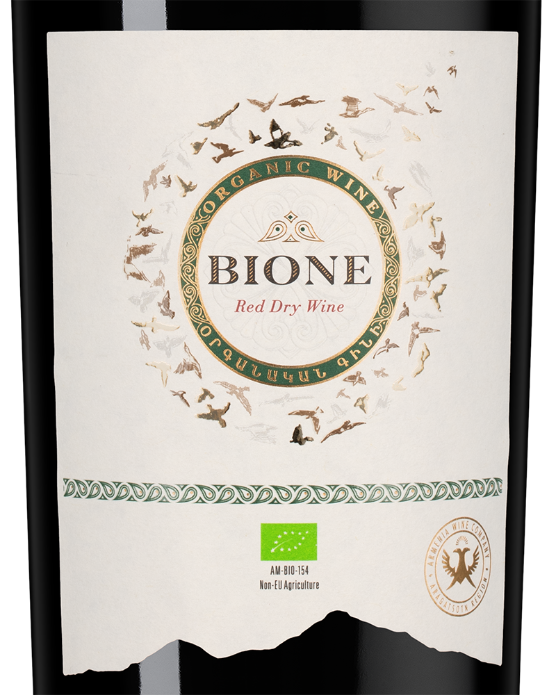 Вино Bione, Armenia Wine, 2021, (142197), Армения, Арагацотн, красное, сухое, 0.75 л, Бионе, цена 1490 рублей