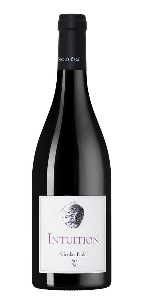 Вино Intuition, Nicolas Badel, 2016, (134470), Франция, Долина Роны, красное, сухое, 0.75 л, Интуисьон, цена 10490 рублей