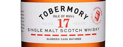 Виски Tobermory Aged 17 Years Oloroso Cask в подарочной упаковке, (128758), gift box в подарочной упаковке, Односолодовый 17 лет, Шотландия, 0.7 л, Тобермори 17 Олоросо Каск цена 31990 рублей
