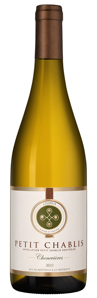 Вино Petit Chablis, Domaine des Chenevieres, 2023, (150201), Франция, Бургундия, белое, сухое, 0.75 л, Пти Шабли, цена 5990 рублей