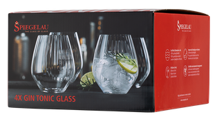 Хрустальное стекло Набор из 4-х бокалов Spiegelau Lifestyle Mixdrink Gin Tonic для коктейлей и воды