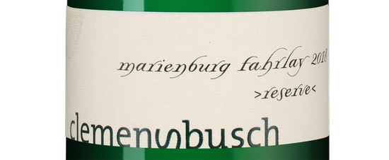 Вино Riesling Marienburg Fahrlay Reserve (Mosel), (134459), белое полусухое, 2018 г., 0.75 л, Рислинг Мариенбург Фарлай Резерв цена 16490 рублей