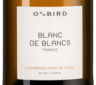 Игристое вино безалкогольное Oddbird безалкогольное Blanc de Blancs, 0,0%