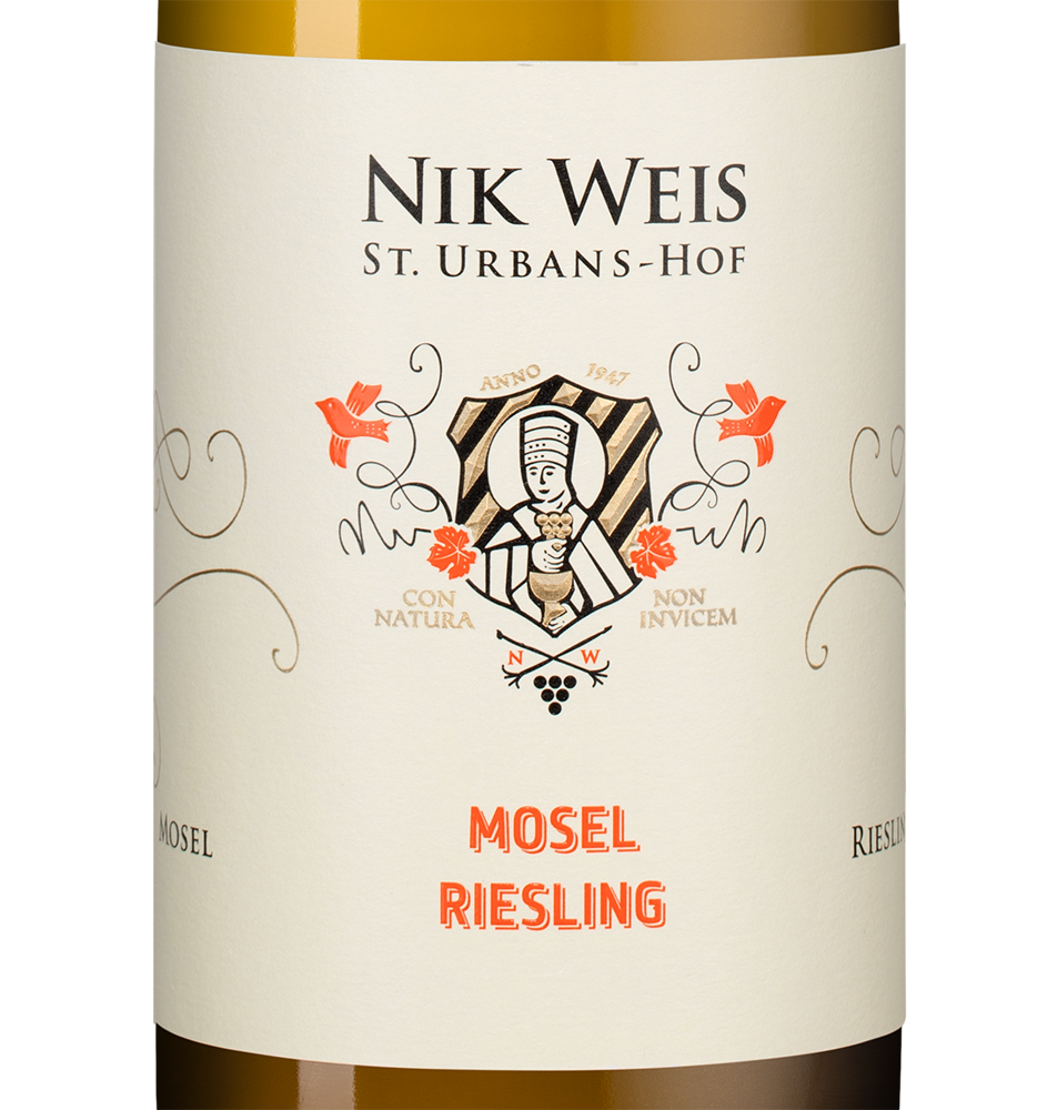 Вино Riesling, Nik Weis St. Urbans-Hof, 2024, (156224), Германия, Мозель, белое, полусухое, 0.75 л, Рислинг, цена 2993 рублей