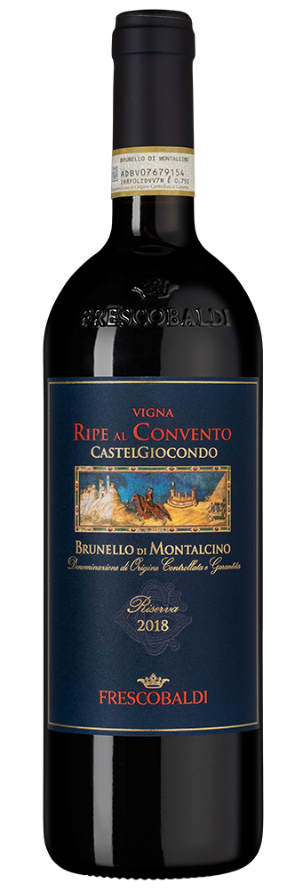 Вино Brunello di Montalcino Castelgiocondo Riserva, Frescobaldi, 2018, (147915), Италия, Тоскана, красное, сухое, 0.75 л, Брунелло ди Монтальчино Кастельджокондо Ризерва, цена 31490 рублей