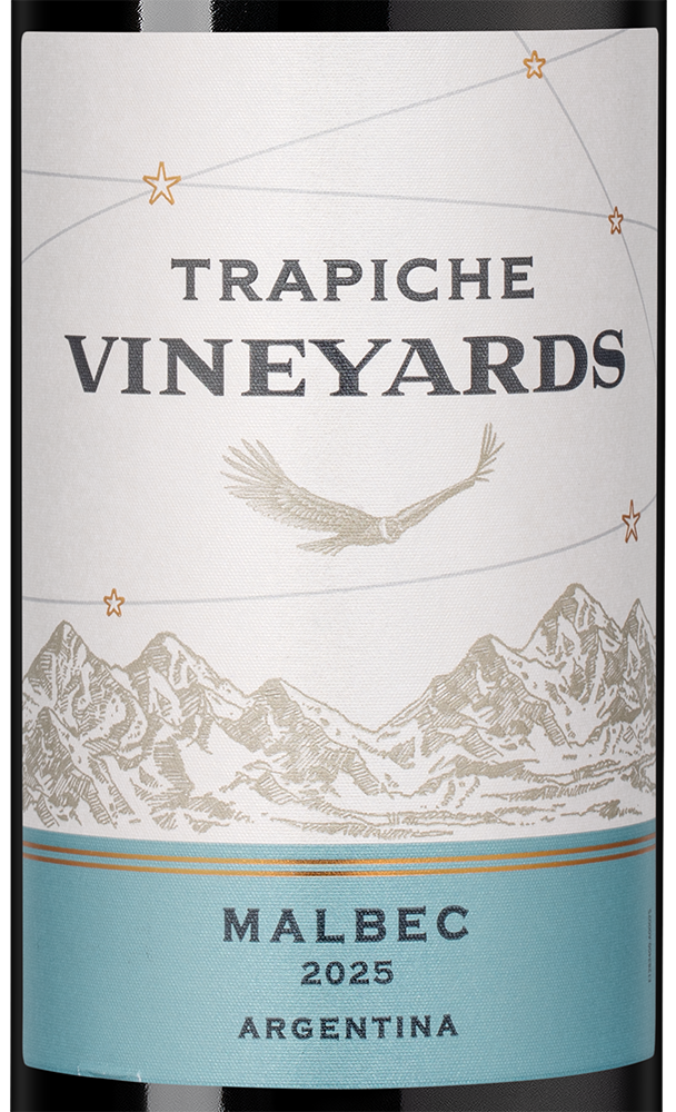 Вино Malbec Vineyards, Trapiche, 2025, (156910), Аргентина, Мендоса, красное, сухое, 0.75 л, Мальбек Виньярдс, цена 1043 рублей