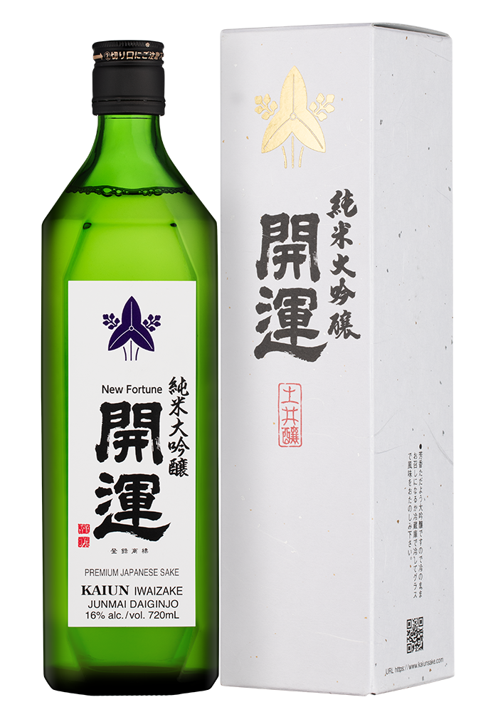 Саке Kaiun Junmai Daiginjo в подарочной упаковке, 0.72л, (121817), Япония, Сидзуока, 0.72 л, Кайун Дзюнмай Дайгиндзё, цена 11490 рублей