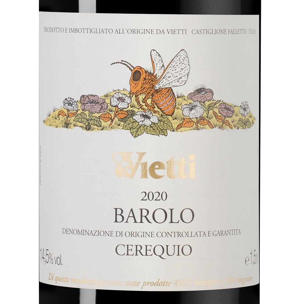 Вино Barolo Cerequio в подарочной упаковке, Vietti, 2020, 1.5л, (150978), Италия, Пьемонт, красное, сухое, 1.5 л, Бароло Черекуйо, цена 149990 рублей
