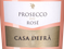 Игристые вина просекко из винограда глера Prosecco Rose